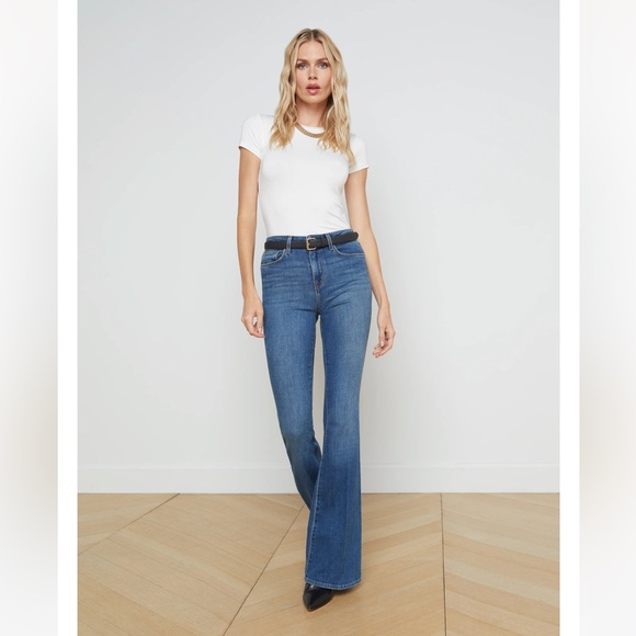 L’AGENCE HIGH RISE FLARE JEANS 💙 - Picture 1 of 5